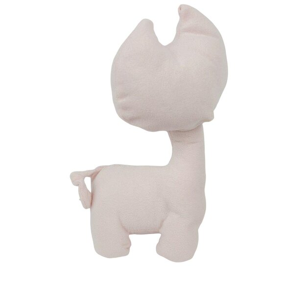 Kellytoy Cat 13 in Plush Pink Kitty Pillow Long Neck Closed Eyes Stuffed Animal - Picture 2 of 5